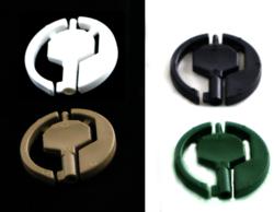 non-metallic handcuff key